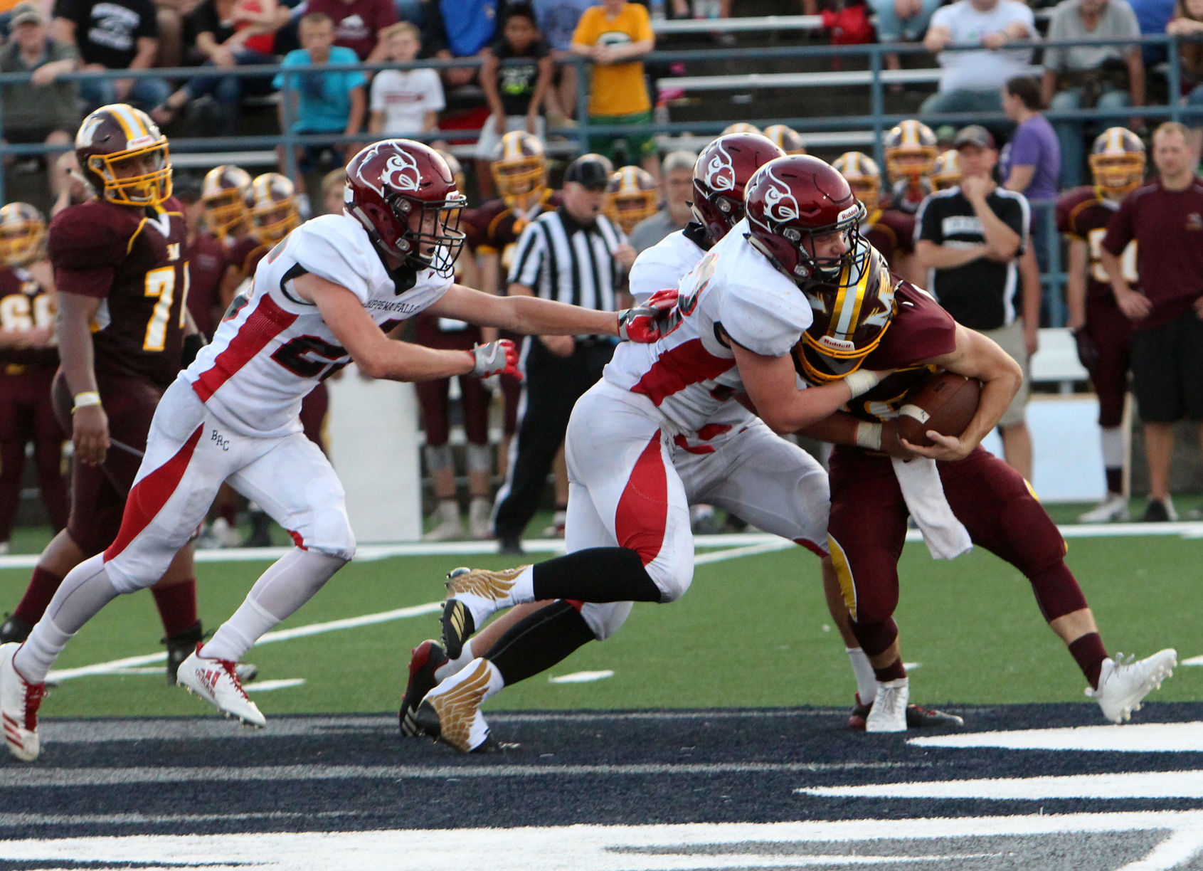 Chi-Hi football at Menomonie 8-31-18